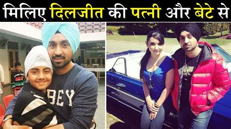 diljit dosanjh wife and son